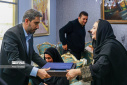 تجلیل دانشکده علمی کاربردی خبر از خانواده شهید صارمی