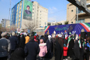 برپایی پردیس فرهنگی و هنری دانشگاه جامع علمی کاربردی در مسیر راهپیمایی یوم الله ۲۲ بهمن