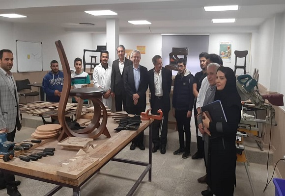برگزاری نشست مشترک و بازدید هیات آلمانی از مرکز آموزش علمی کاربردی انجمن صنفی مبلمان