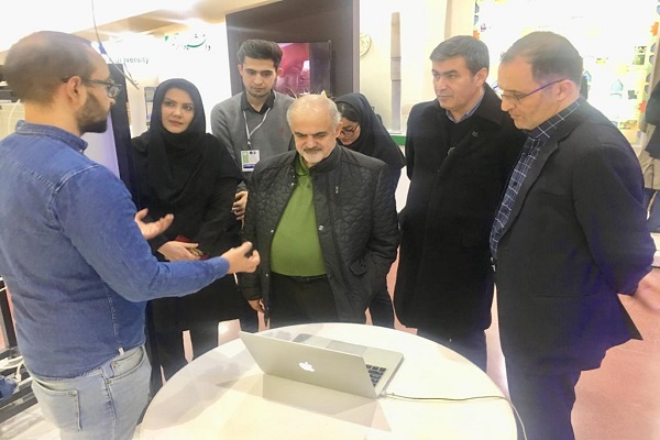 سرپرست دانشگاه جامع علمی کاربردی واحد استان تهران غرب از بیستمین نمایشگاه دستاوردهای پژوهش، فناوری و فن بازار بازدید کرد