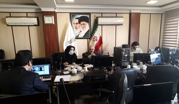 اولین جلسه روسای مراکز آموزش علمی کاربردی غرب تهران در سال جدید به صورت ویدئو کنفرانس برگزار شد