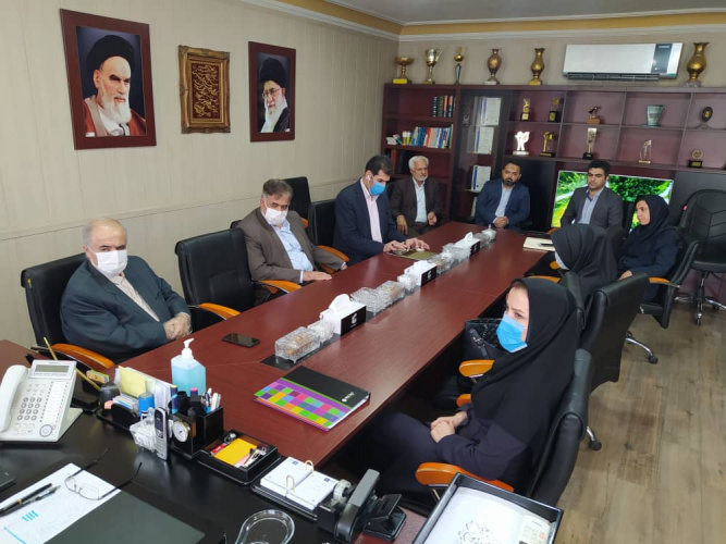 بازدید رئیس دانشگاه جامع علمی کاربردی استان تهران غرب از شرکت تعاونی روستایی شباهنگ شهریار