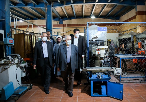 مراسم رونمایی از محصولات مرکز نوآوری شهر قدس دانشگاه جامع علمی کاربردی واحد استان تهران غرب برگزار شد