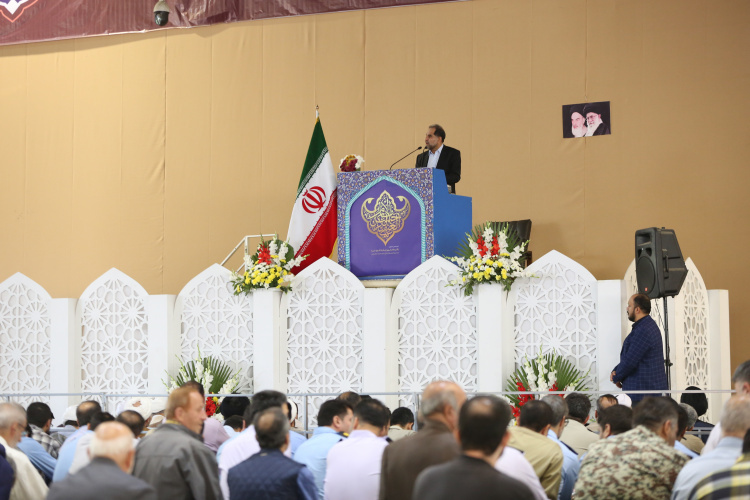 سخنرانی مسئولان دانشگاه جامع علمی کاربردی پیش از خطبه های نمازجمعه سراسر کشور