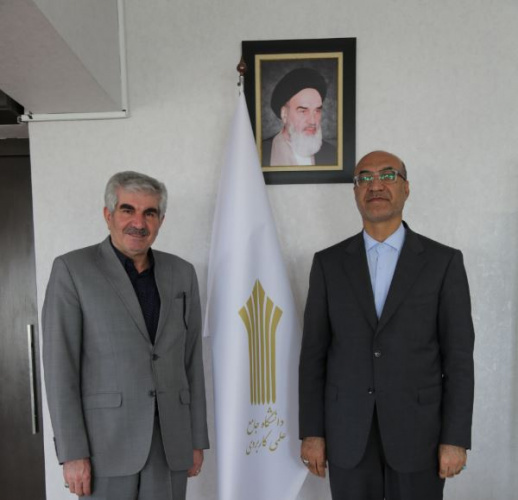 دیدار رئیس دانشگاه جامع علمی کاربردی کشور با استاندار کرمانشاه