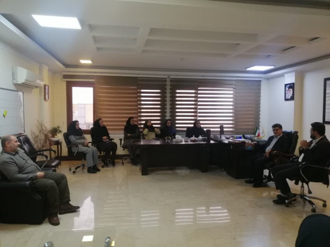 دیدار نوروزی سرپرست دانشگاه جامع علمی کاربردی استان تهران غرب با کارکنان واحد استانی