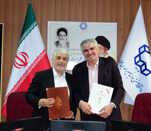 انعقاد تفاهم نامه همکاری فیمابین دانشگاه جامع علمی کاربردی و دانشگاه صنعتی خواجه نصیرالدین طوسی