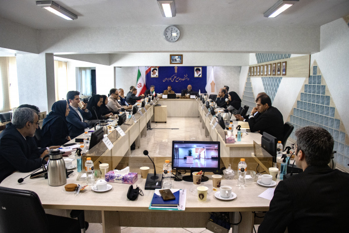 برگزاری نشست مشترک دفتر همکاری های علمی و بین المللی دانشگاه جامع علمی کاربردی با انجمن کارگزاری تجاری آلمان و کشورهای در حال توسعه