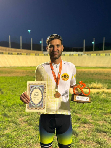 کسب مدال برنز مسابقات دوچرخه سواری دانشجویان دانشگاه های کشور توسط دانشجوی دانشگاه جامع علمی کاربردی