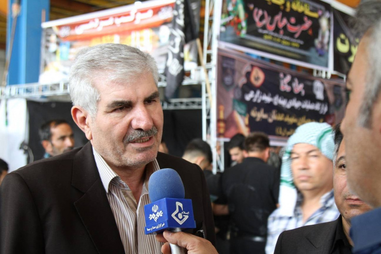 بازدید رئیس دانشگاه جامع علمی کاربردی کشور از موکب دانشگاه در شهر ایلام