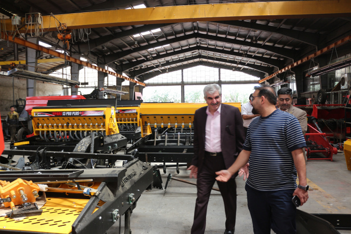 بازدید رئیس دانشگاه جامع علمیکاربردی کشور از مرکز آموزش علمیکاربردی ماشین برزگر همدان